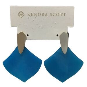 Kendra Scott Astoria Earrings in Teal Agate